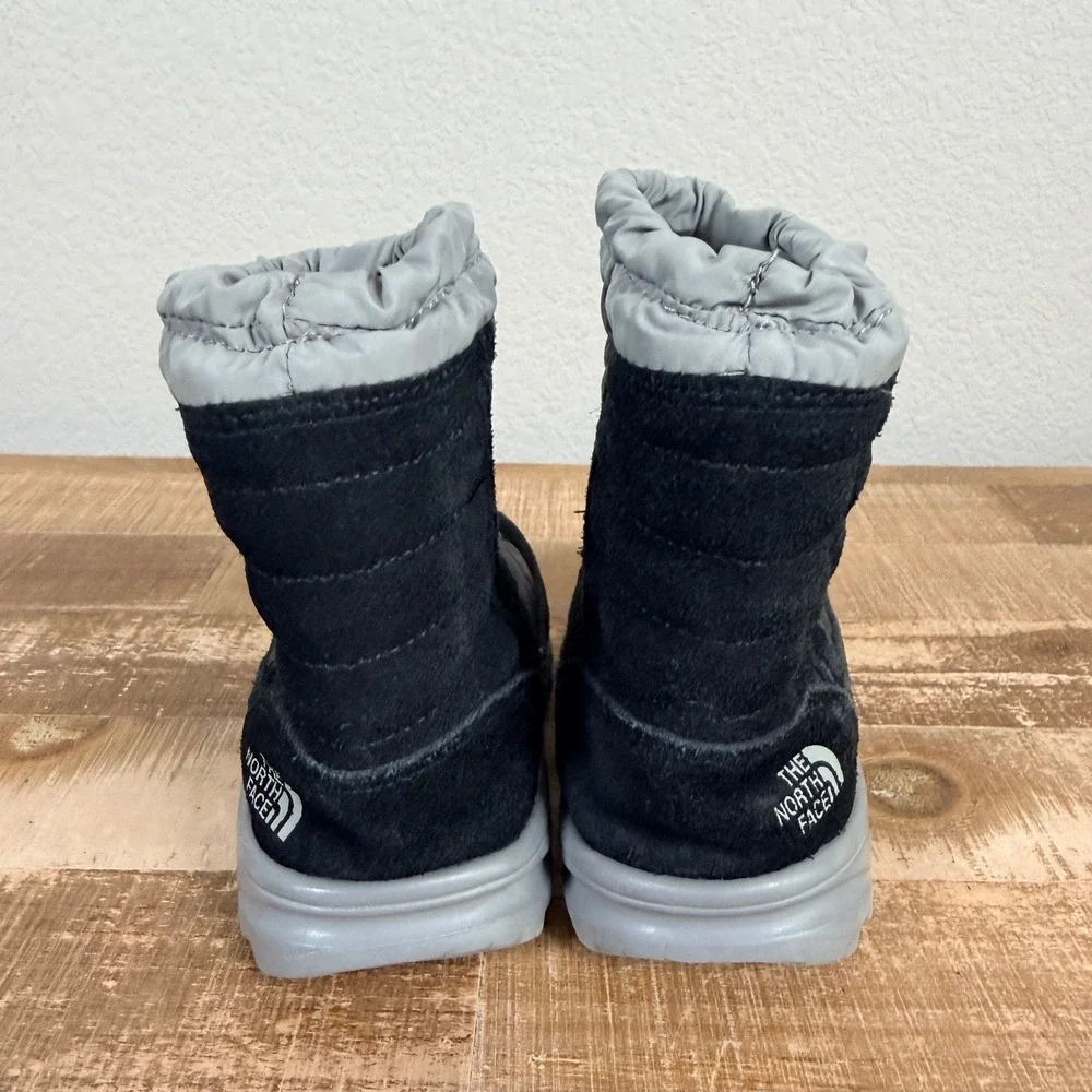 The North Face Winter Snow‎ Boots Toddler 5 Black Gray Insulated NF00CXY4